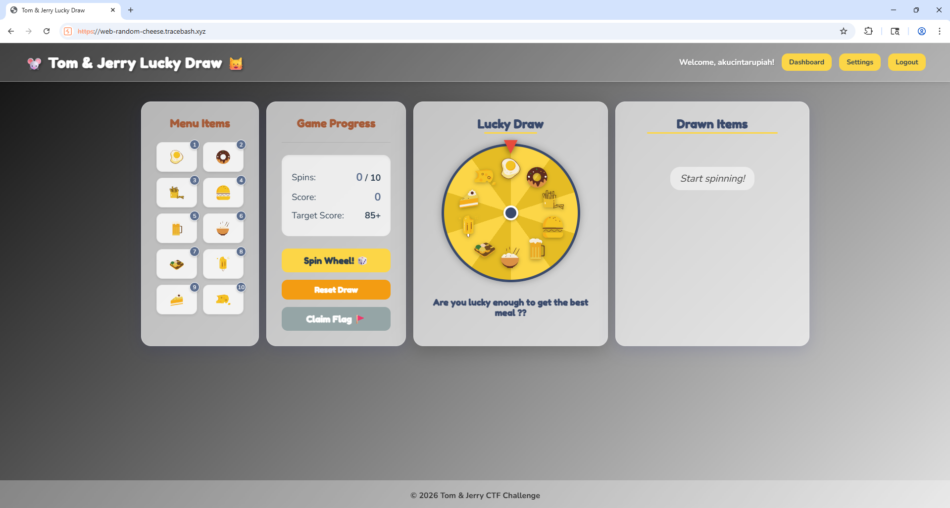 Home page